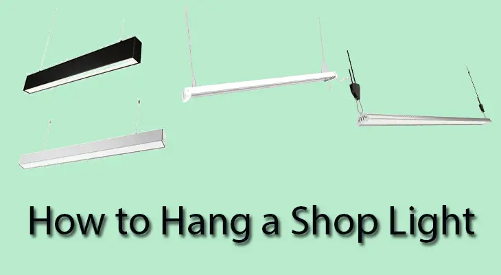 How to Hang a Shop Light in Your Garage